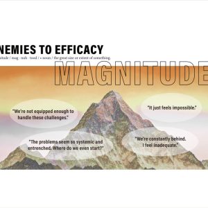 Set of Twelve 'Enemies of Efficacy' Posters